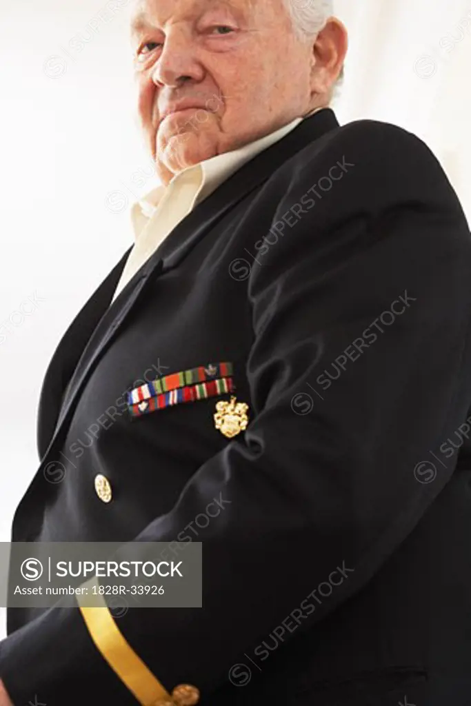 Portrait of War Veteran   