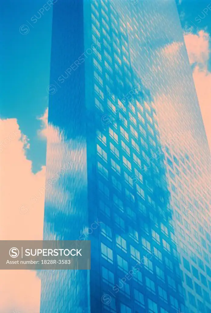 Office Tower and Sky Los Angeles, California, USA  