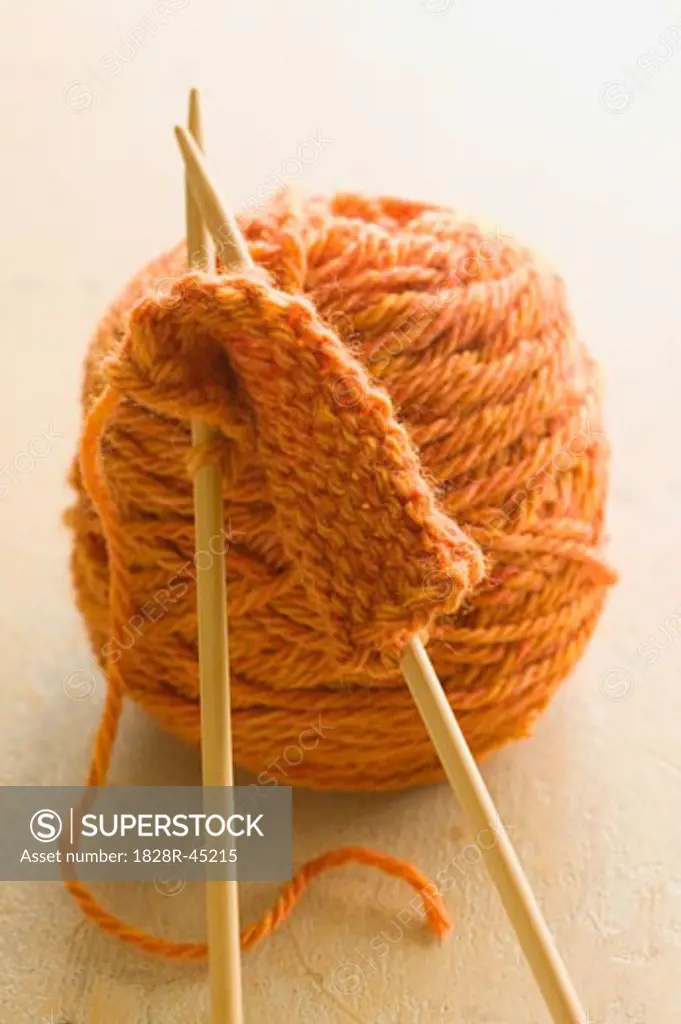 Wool and Knitting Needles   