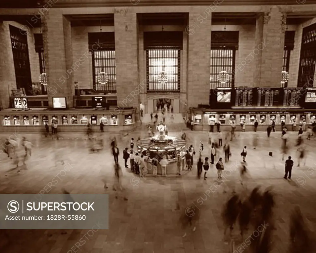 Rushing People, Grand Central Station, Manhattan, New York, USA   