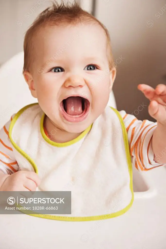 Baby in High Chair