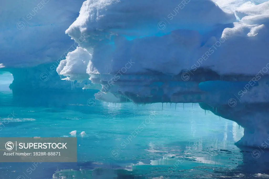 Blue Ice, Greenland Sea, Arctic Ocean, Arctic