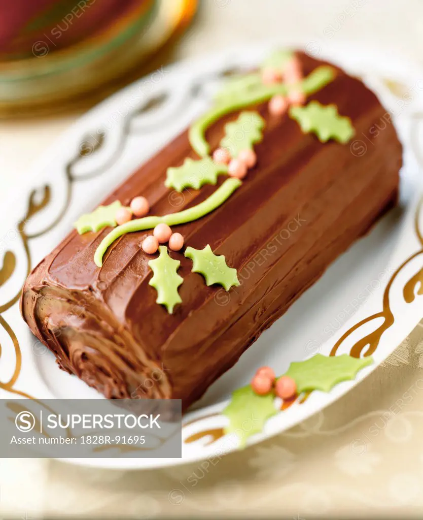 Chocolate Yule Log