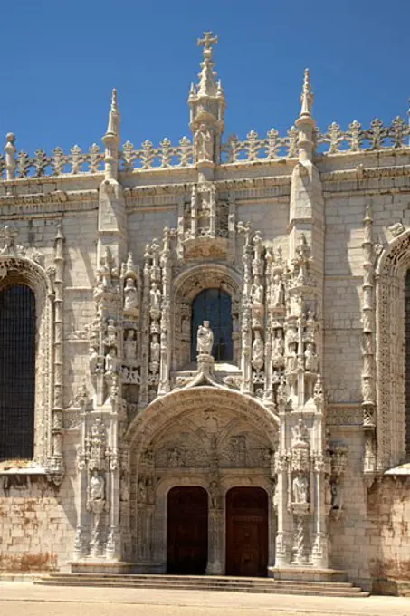 Jeronimo's Monastery, Belem, Lisbon, Portugal   