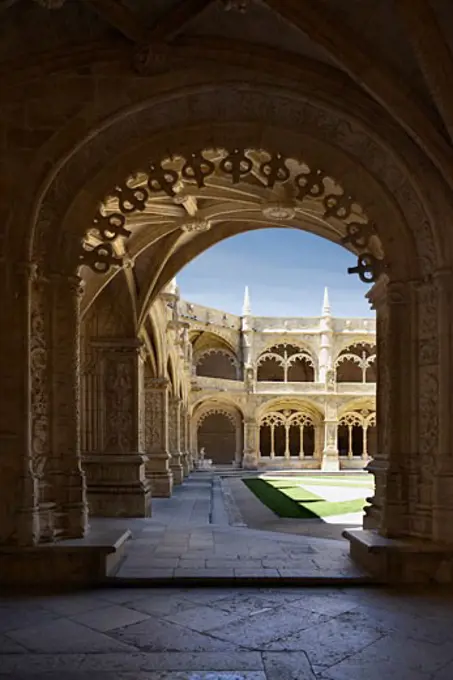 Jeronimo's Monastery, Belem, Lisbon, Portugal   