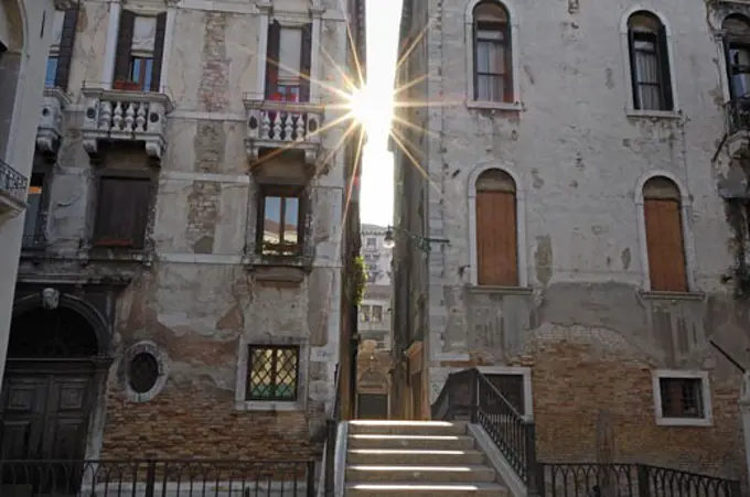 Exterior of Buildings, Venice, Italy   