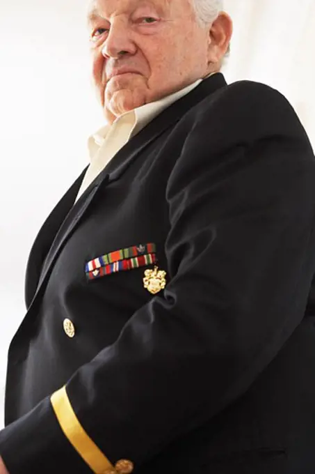 Portrait of War Veteran   