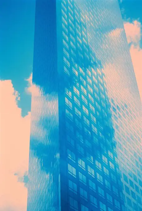 Office Tower and Sky Los Angeles, California, USA  