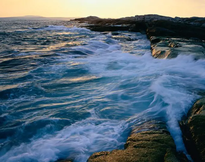 Atlantic Coast, Peggy's Cove, Nova Scotia, Canada   