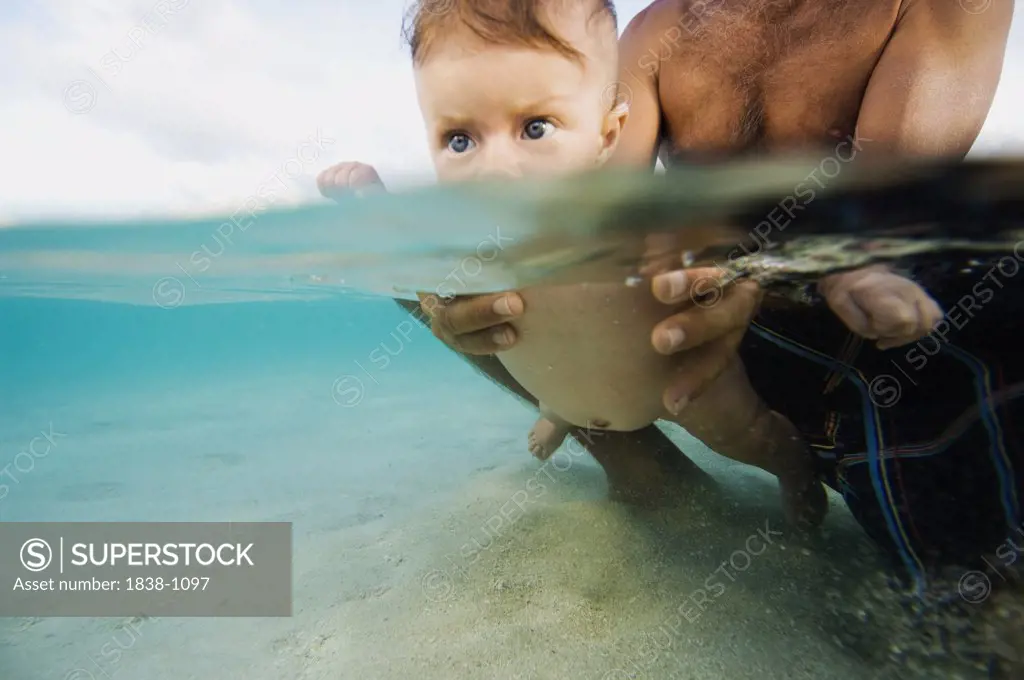 First Time in the Ocean