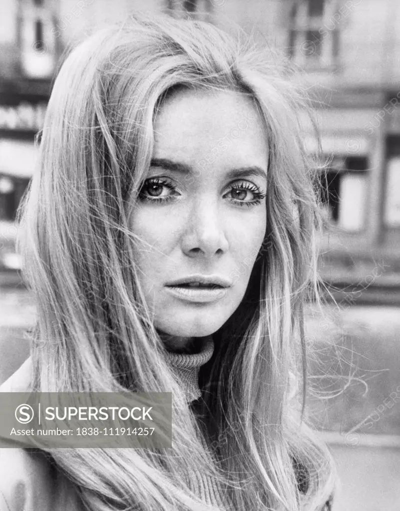 Anna Gael, Head and Shoulders Publicity Portrait for the Film, "The Bridge at Remagen", United Artists, 1969