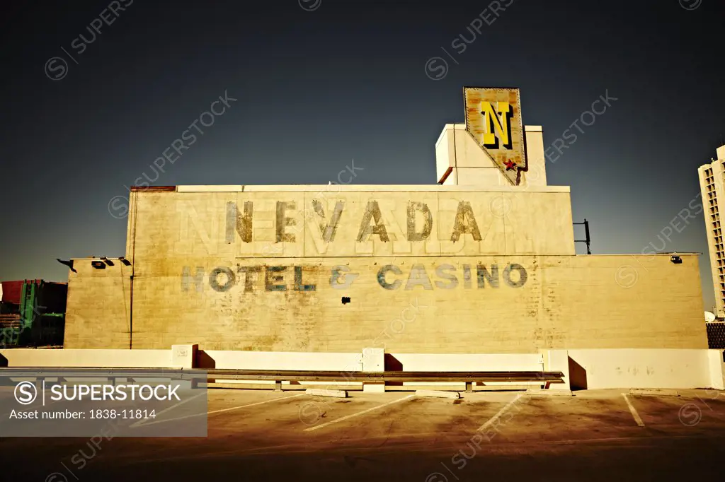 Abandoned Hotel And Casino, Las Vegas, Nevada, USA