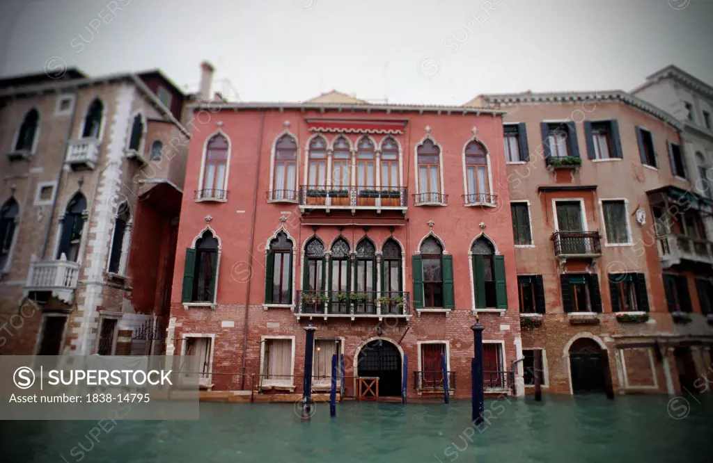 Buildings Along Grand Canal, Venice, Italy