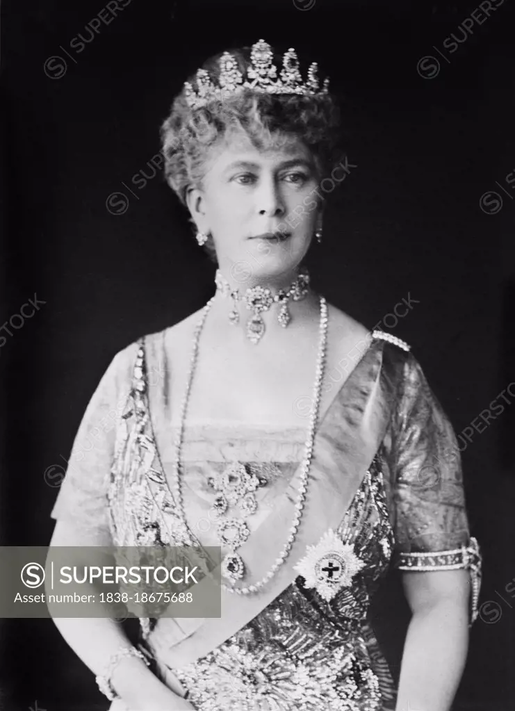 Mary Of Teck (1867-1953), Queen Of United Kingdom And British Dominions ...