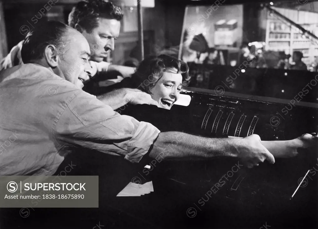 Patricia Neal, on-set of the Film, "A Face in the Crowd", Warner Bros., 1957