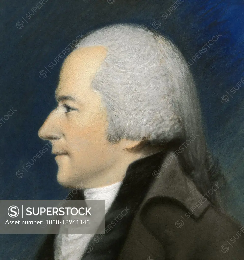 Alexander Hamilton James Sharples, 1796