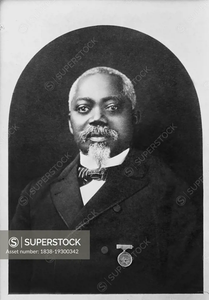 William Harvey Carney (1840-1908), African American Soldier during American Civil War, recipient of Medal of Honor for his bravery during the 1863 Battle of Fort Wagner, W.E.B. Du Bois Collection