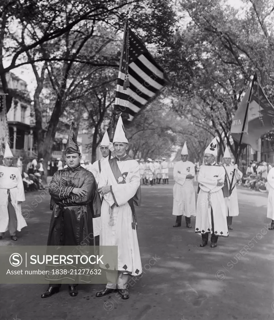 Sam D. Rich & L.A. Mueller, Ku Klux Klan Parade, Washington DC 