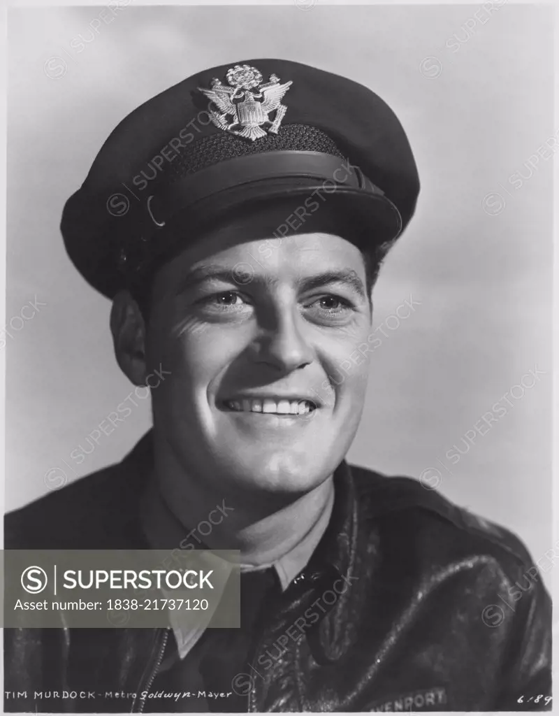 Tim Murdock, Publicity Portrait for the Film, "30 Seconds over Tokyo", MGM, 1944