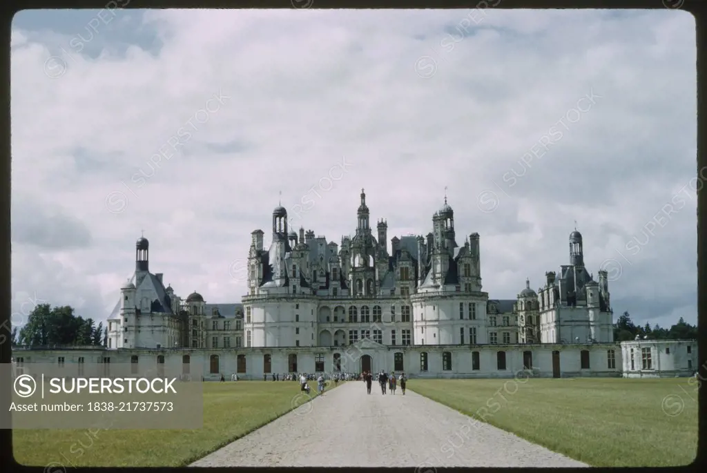 Chteau de Chambord, Chambord, France, 1961