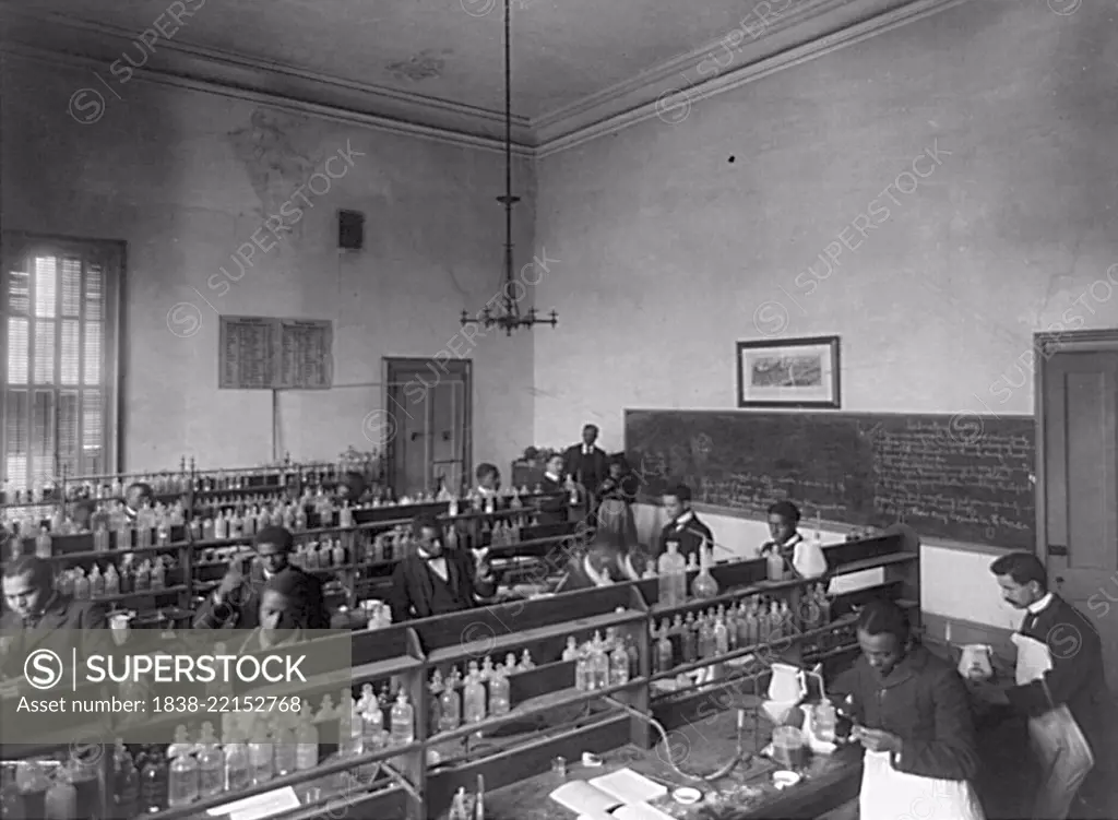 Chemistry Laboratory, Howard University, Washington DC, USA, 1900