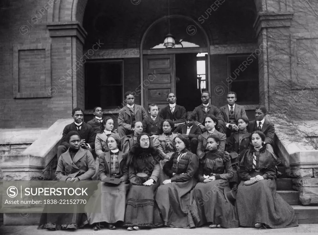 Junior Preparatory Class, Fisk University, Nashville, Tennessee, USA, 1899