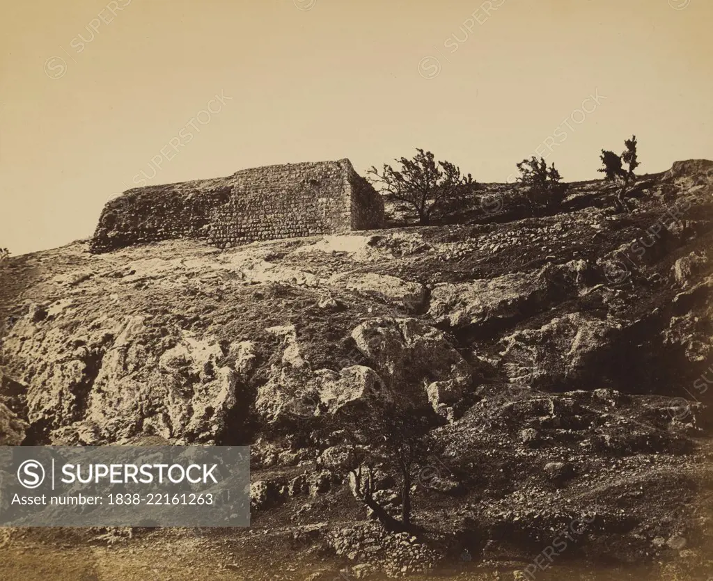 Aceldama, Field of Blood, Jerusalem, 1860's