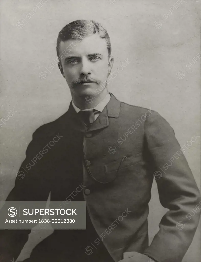 Theodore Roosevelt Seated Portrait as New York State Assemblyman 1884