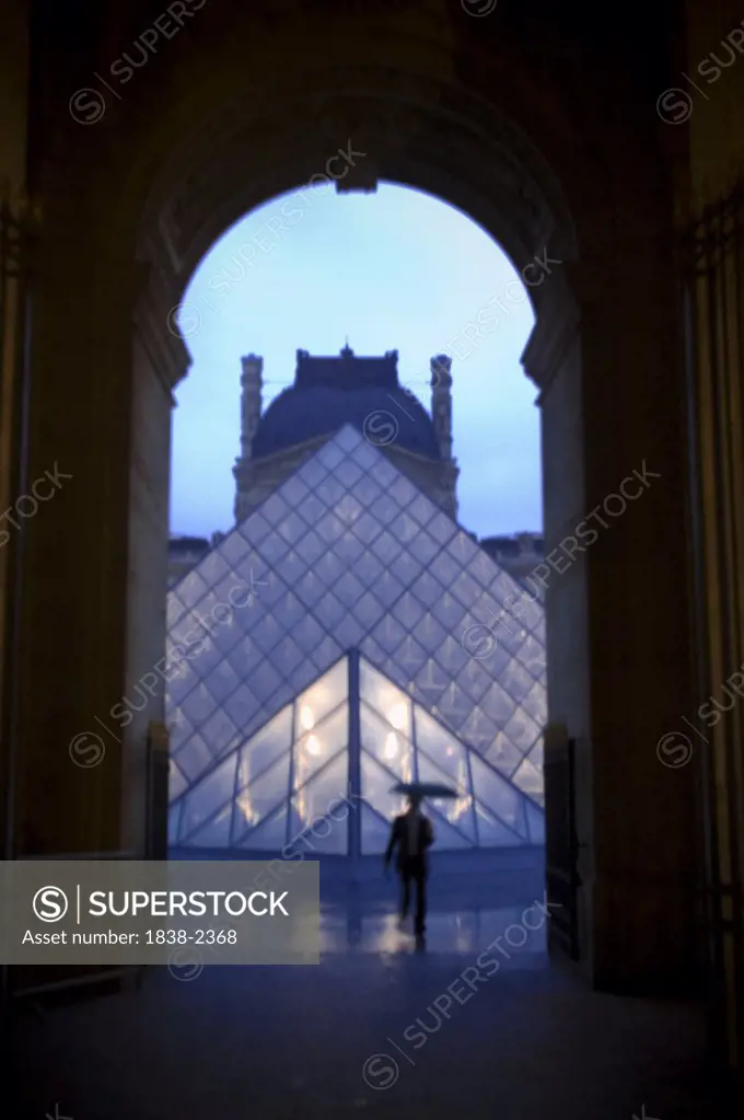 Entrance to the Louvre