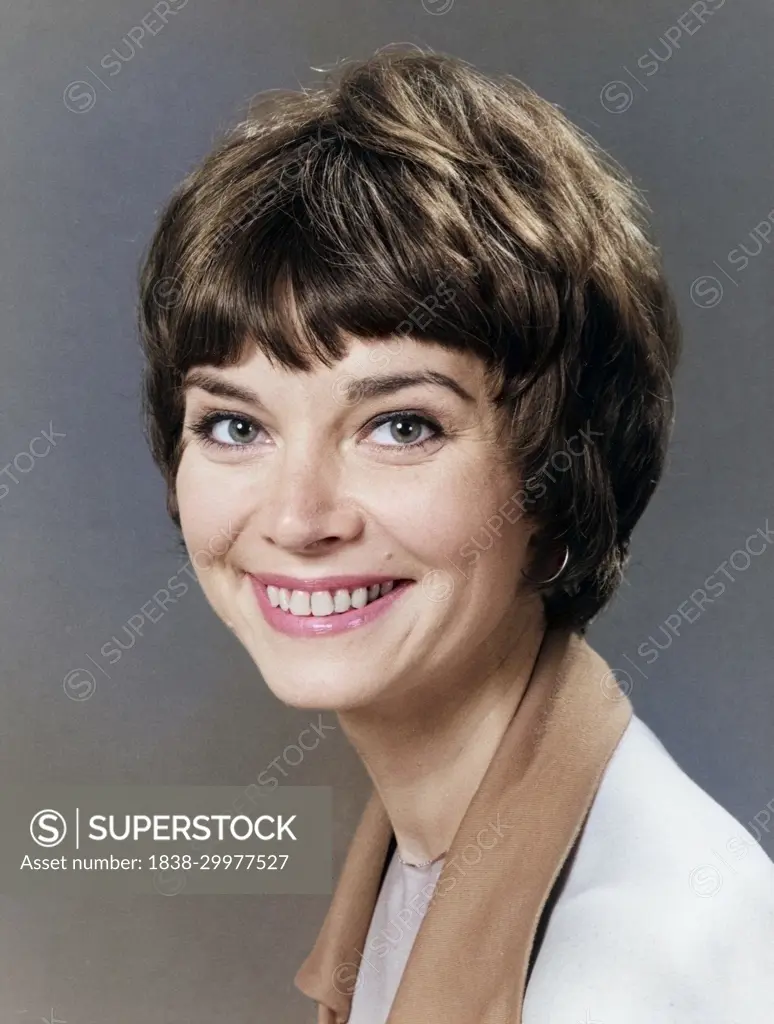 Patricia Harty, aka Trisha Hart, head and shoulders Publicity Portrait for  the Television Situation Comedy Series, 