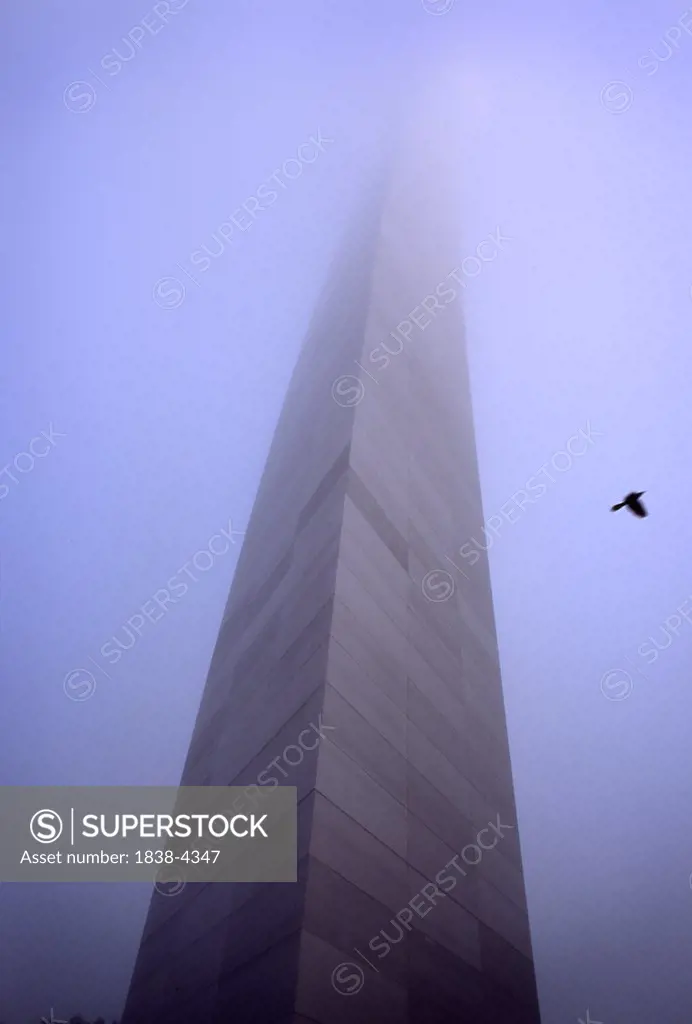 St. Louis Arch in Fog