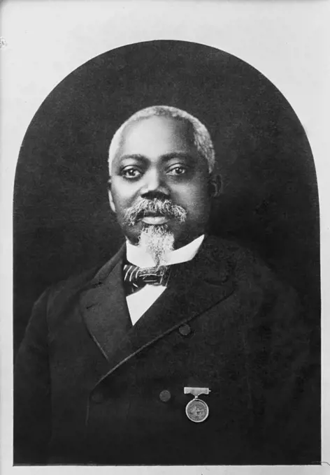 William Harvey Carney (1840-1908), African American Soldier during American Civil War, recipient of Medal of Honor for his bravery during the 1863 Battle of Fort Wagner, W.E.B. Du Bois Collection