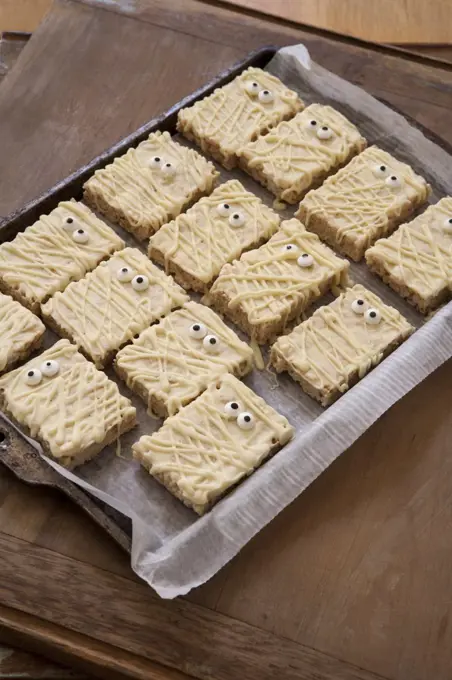 Mummy Rice Krispy Treats 