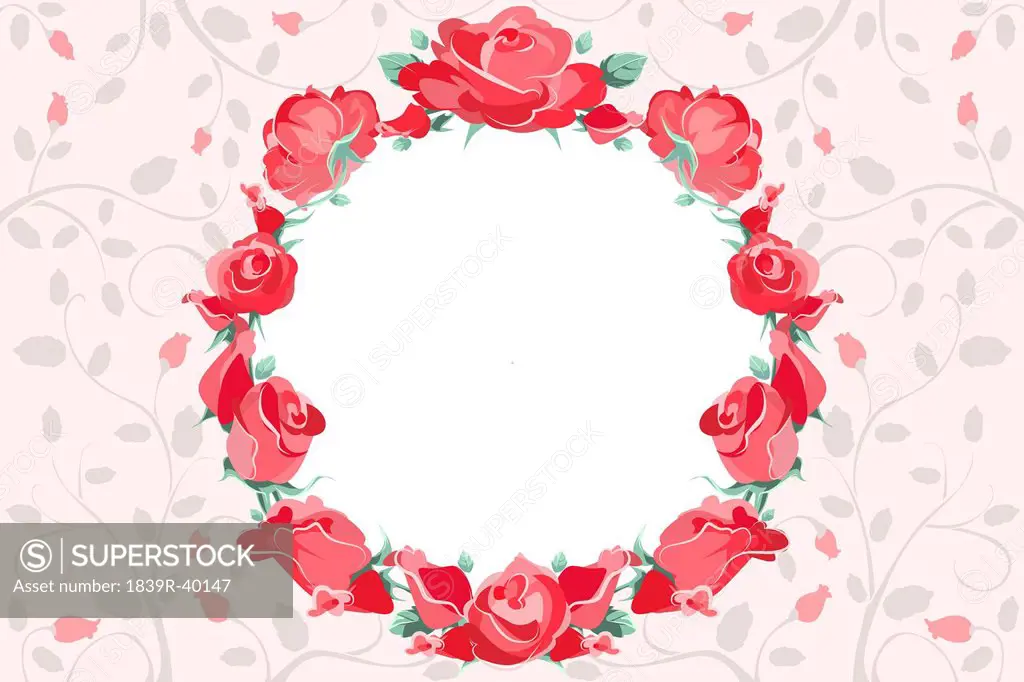 Rose wreath