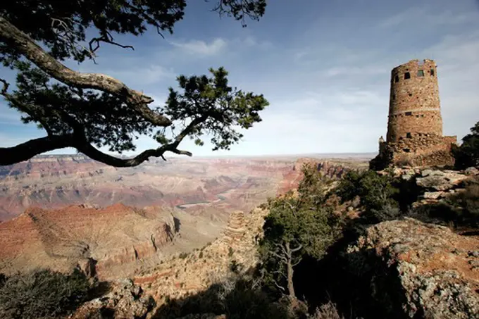 Grand Canyon, Watchtower Desert View Point