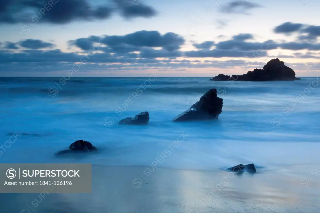 Sunset at Pfeiffer Beach, Big Sur, California, USA