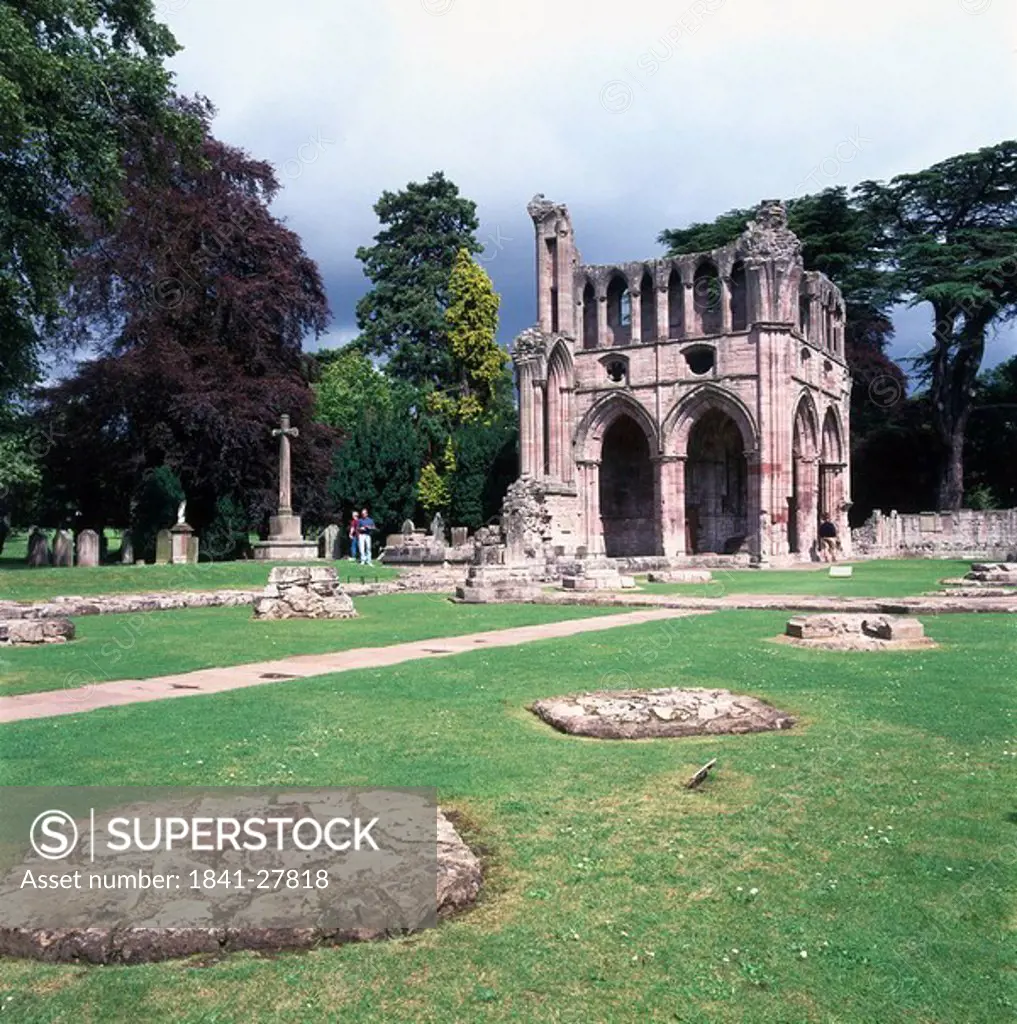 Ruins of monastery, Dryburgh Abbey, Scotland