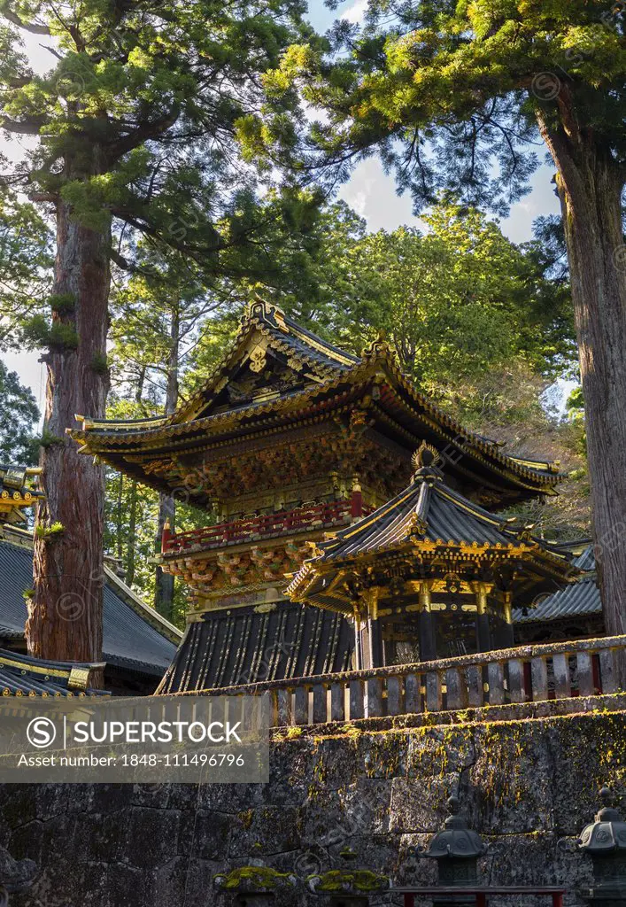 Magnificent Tosho-gu Shrine from the 17th century, Shinto Shrine, Shrines and Temples of Nikko, UNESCO World Heritage Site, Nikko, Japan, Asia