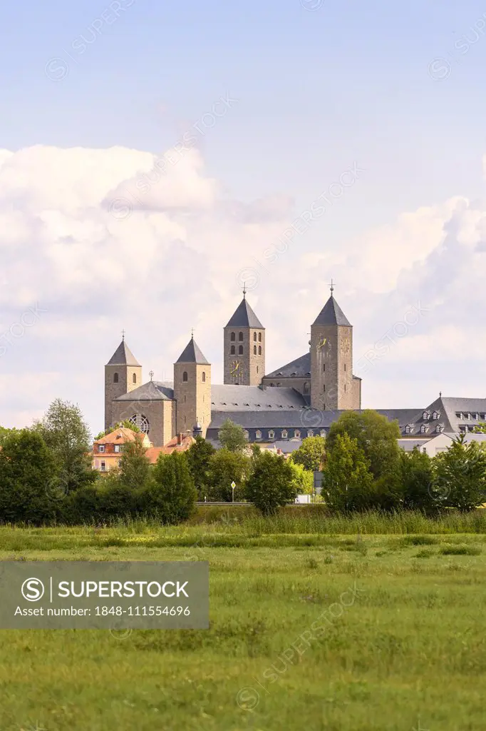 Benedictine Abbey Münsterschwarzach in Schwarzach, Lower Franconia, Bavaria, Germany, Europe