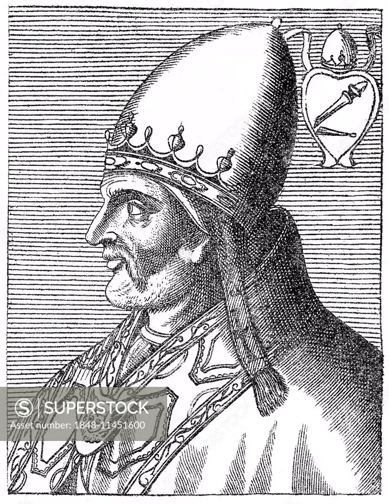 Pope Symmachus, historical illustration