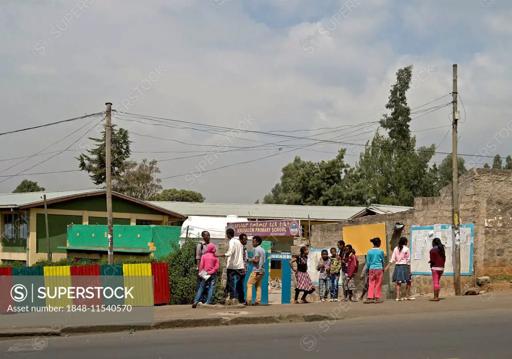 Pupils, Jerusalem Primary Public School, Addis Ababa, Ethiopia