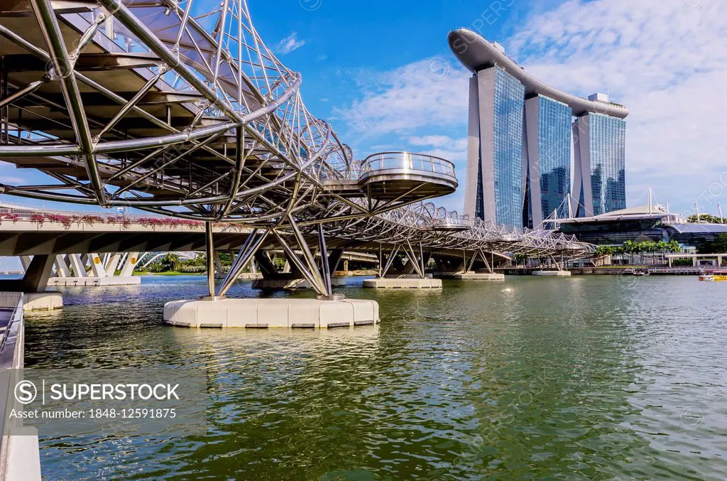 Marina Bay Hotel, Millenium Bridge, Singapore, Indonesia