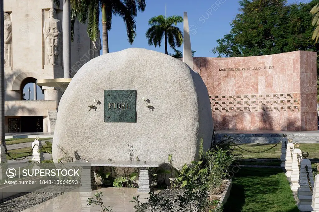 Gravesite, Fidel Castro 1926-2016, Cementerio Santa Ifigenia, Santiago de Cuba, Cuba