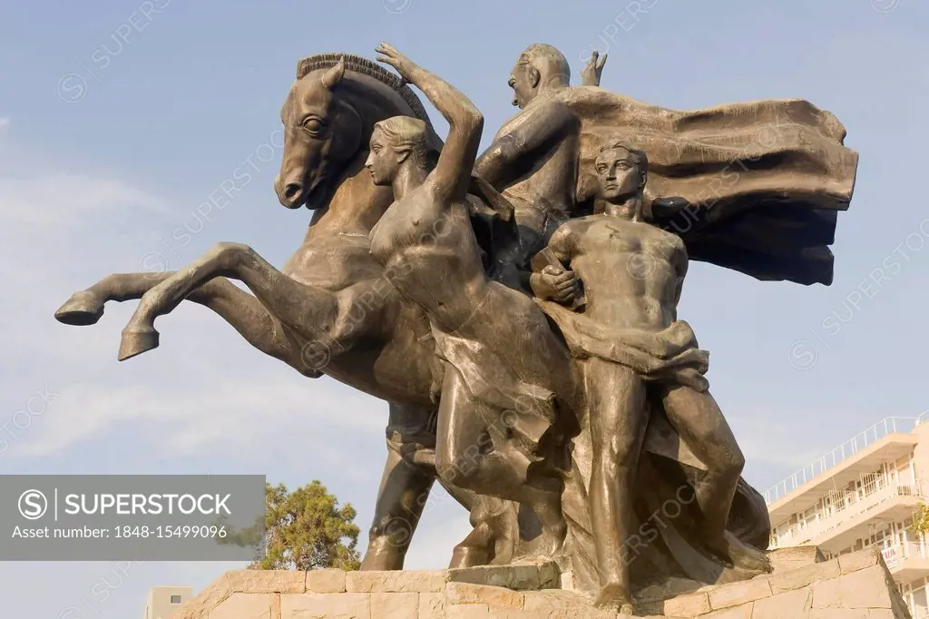 Statue of Mustapha Kemal Atatuerk, Antalya, Turkey