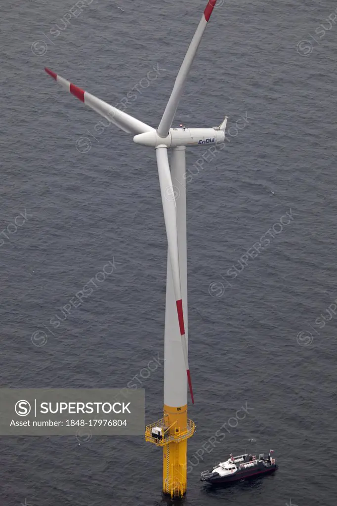 Offshore wind farm Baltic 1, wind turbine, windmill, windmills, wind turbines, Mecklenburg-Vorpommern, Germany, Europe