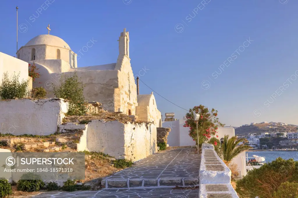 Agios Konstantinos Church, Parikia, Paros, Cyclades, Greece, Europe