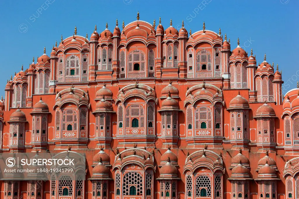 North India, Rajasthan, City of Jaipur, Palace of the Winds, India, Asia