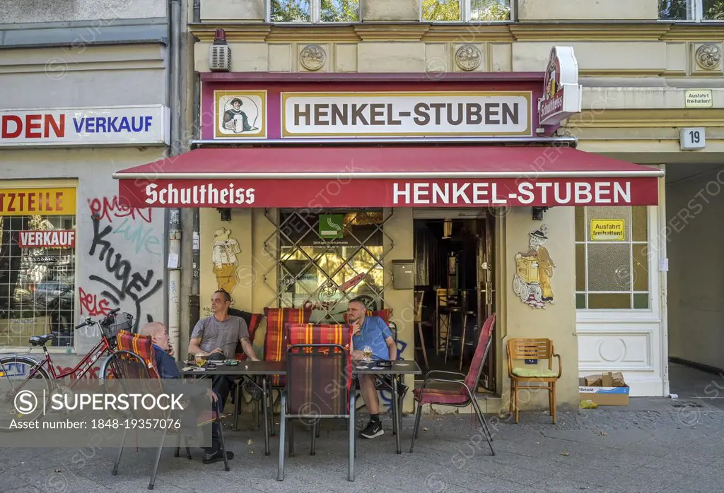 Kiezkneipe Henkel-Stuben, Blücherstraße, Kreuzberg, Friedrichshain-Kreuzberg, Berlin, Germany, Europe