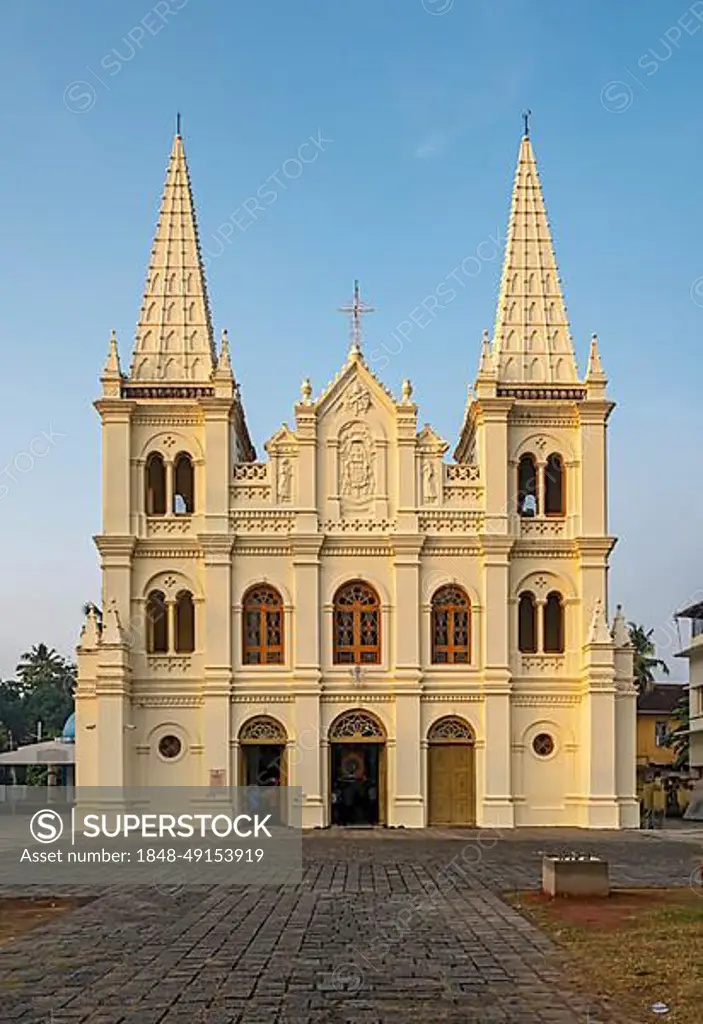 Santa Cruz Cathedral Basilica Fort Kochi Cochin Kerala India