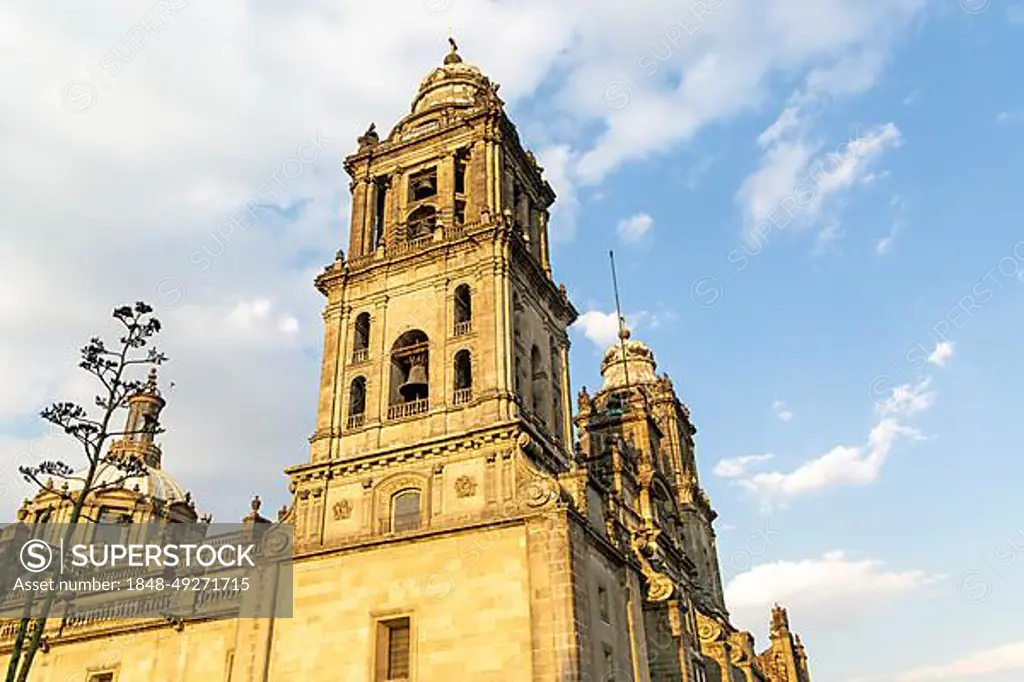 Metropolitan cathedral church, Catedral Metropolitana, Centro Historic, Mexico City, Mexico, Central America